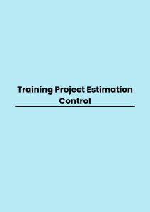 pelatihan Project Estimation Control di jogja