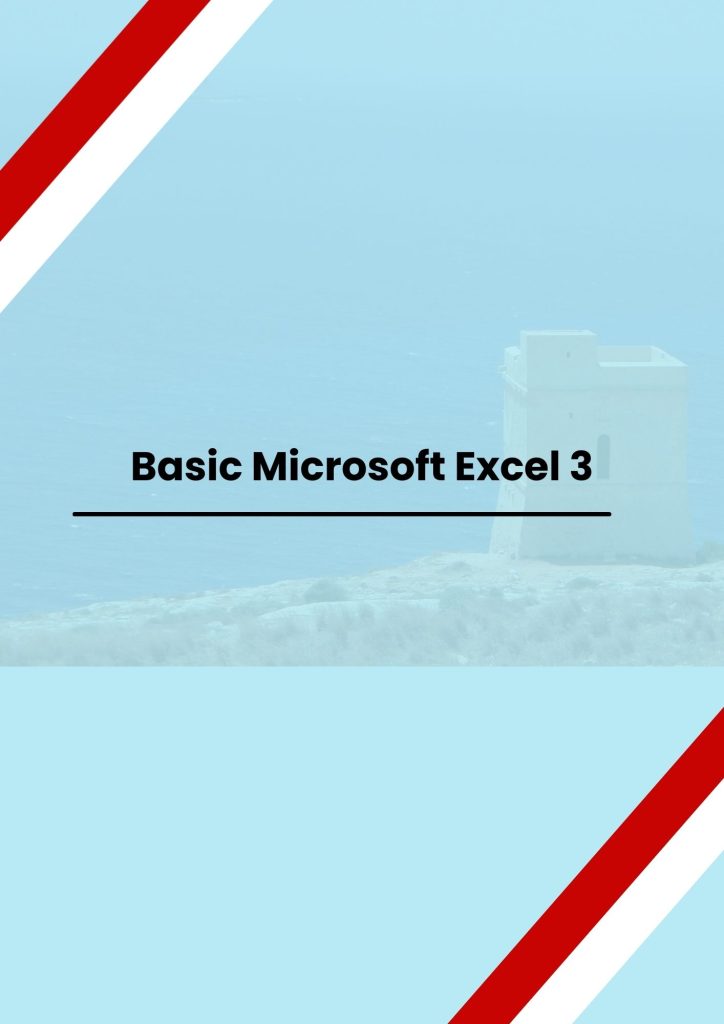 pelatihan Basic Microsoft Excel 3 di jogja