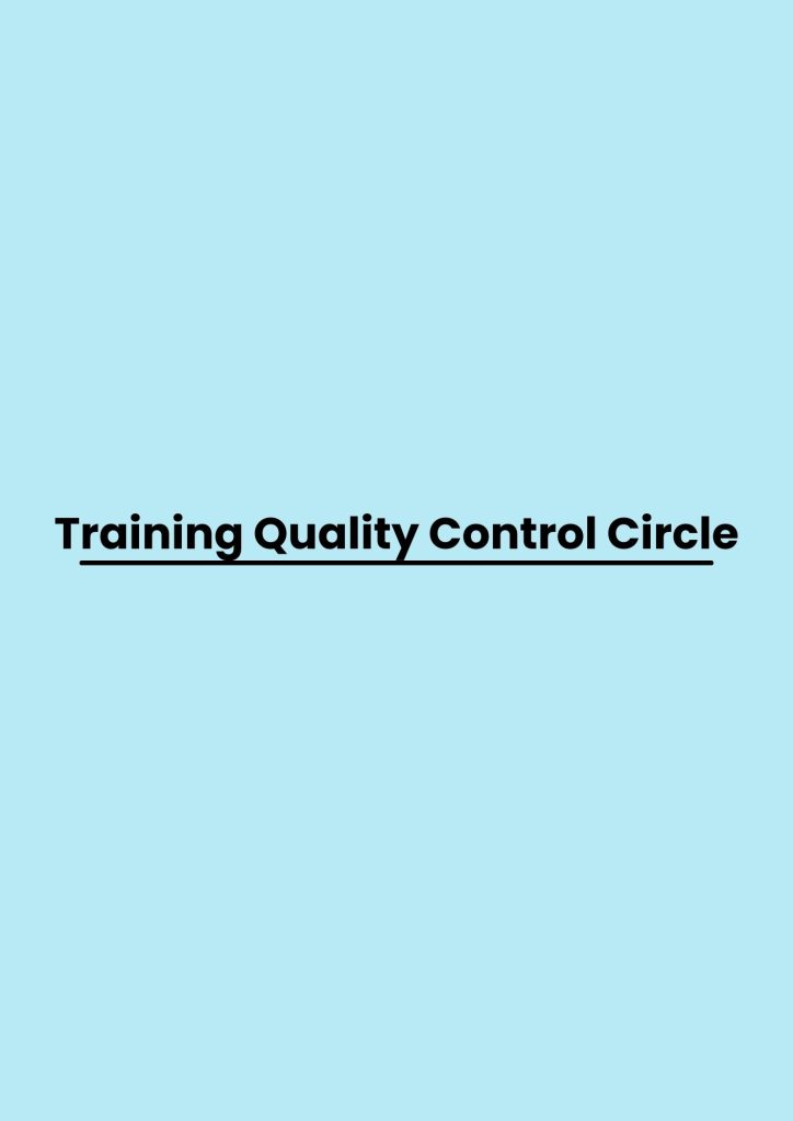 training Quality Control Circle di jogja