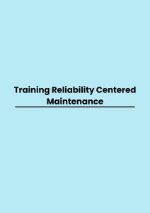 pelatihan Reliability Centered Maintenance di jogja