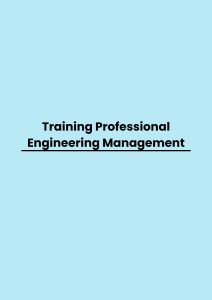 Training Professional Engineering Management pelatihan Professional Engineering Management di jogja