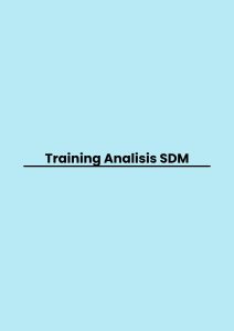 pelatihan Analisis SDM di jogja