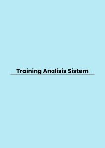 pelatihan Analisis Sistem di jogja