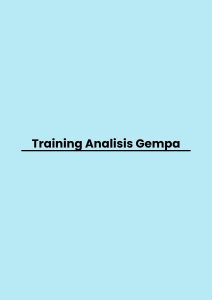 pelatihan Analisis Gempa di jogja