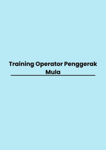 Training Operator Penggerak Mula pelatihan Operator Penggerak Mula di jogja
