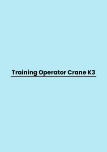pelatihan Operator Crane K3 di jogja