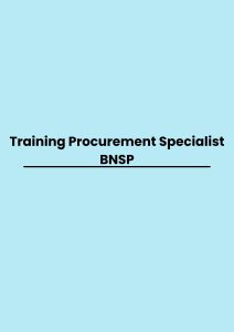 pelatihan Procurement Specialist BNSP di jogja