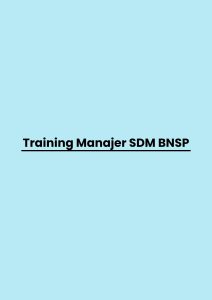 pelatihan Manajer SDM BNSP di jogja