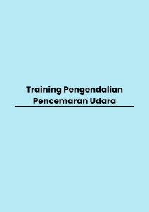 pelatihan Pengendalian Pencemaran Udara di jogja