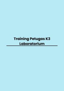 pelatihan Petugas K3 Laboratorium di jogja