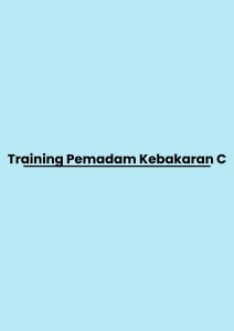 pelatihan Pemadam Kebakaran C di jogja