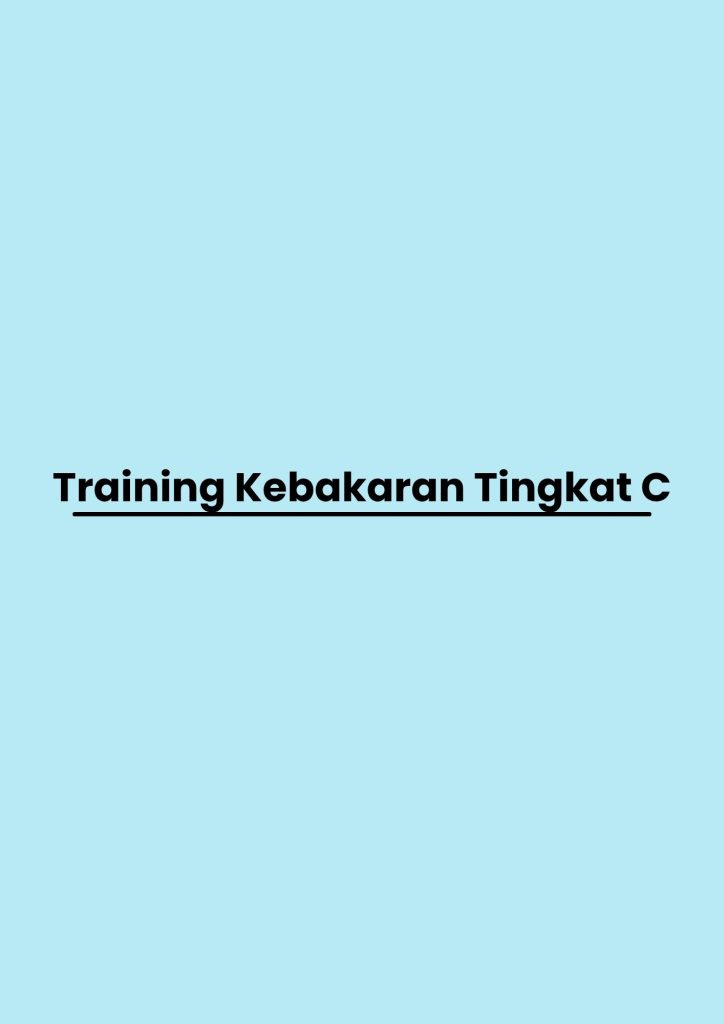 pelatihan Kebakaran Tingkat C di jogja