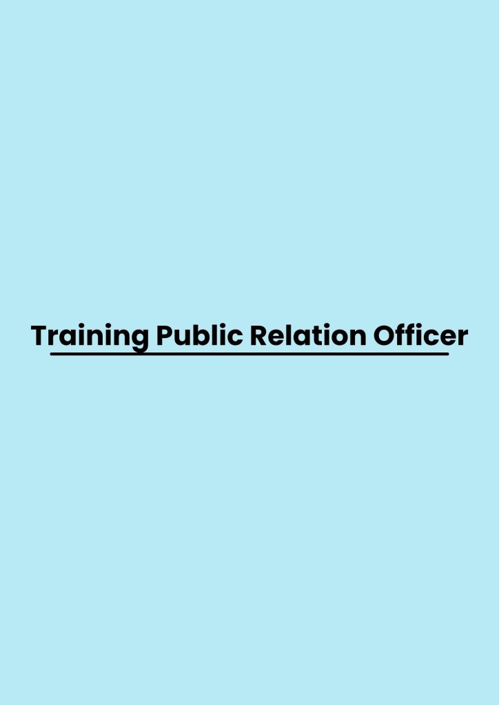 pelatihan Public Relation Officer di jogja