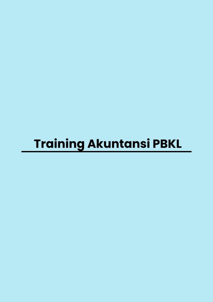pelatihan Akuntansi PBKL di jogja