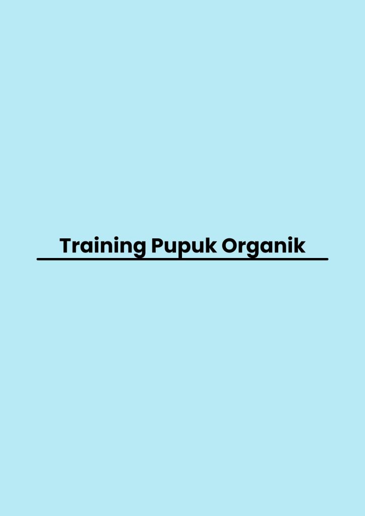 pelatihan Pupuk Organik di jogja
