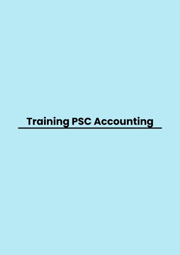 Training PSC Accounting pelatihan PSC Accounting di jogja