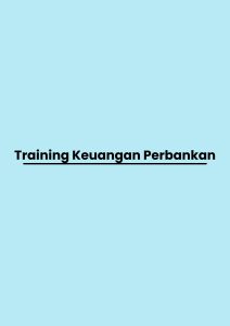 pelatihan Keuangan Perbankan di jogja