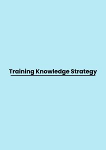 pelatihan Knowledge Strategy di jakarta
