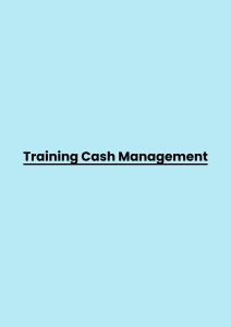 pelatihan Cash Management di jogja