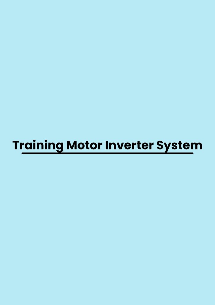 pelatihan Motor Inverter System di jogja